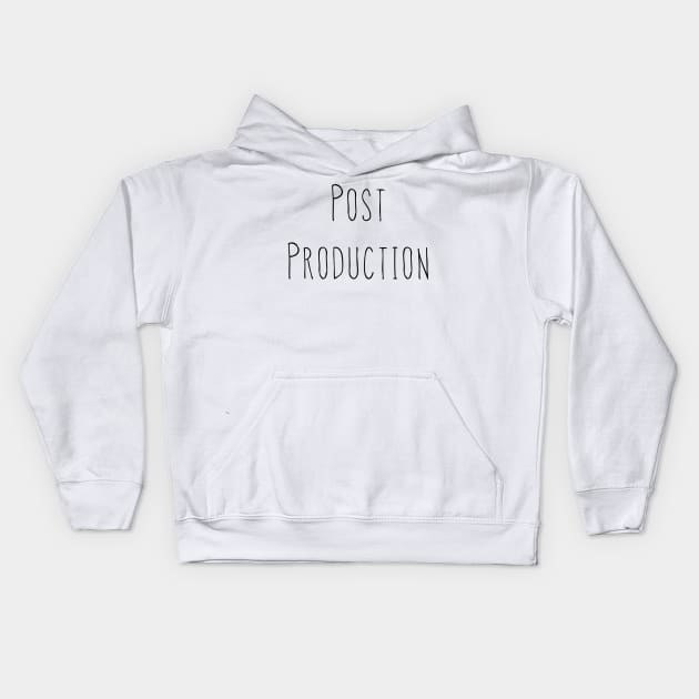 Post Production - Black Kids Hoodie by AlexisBrown1996